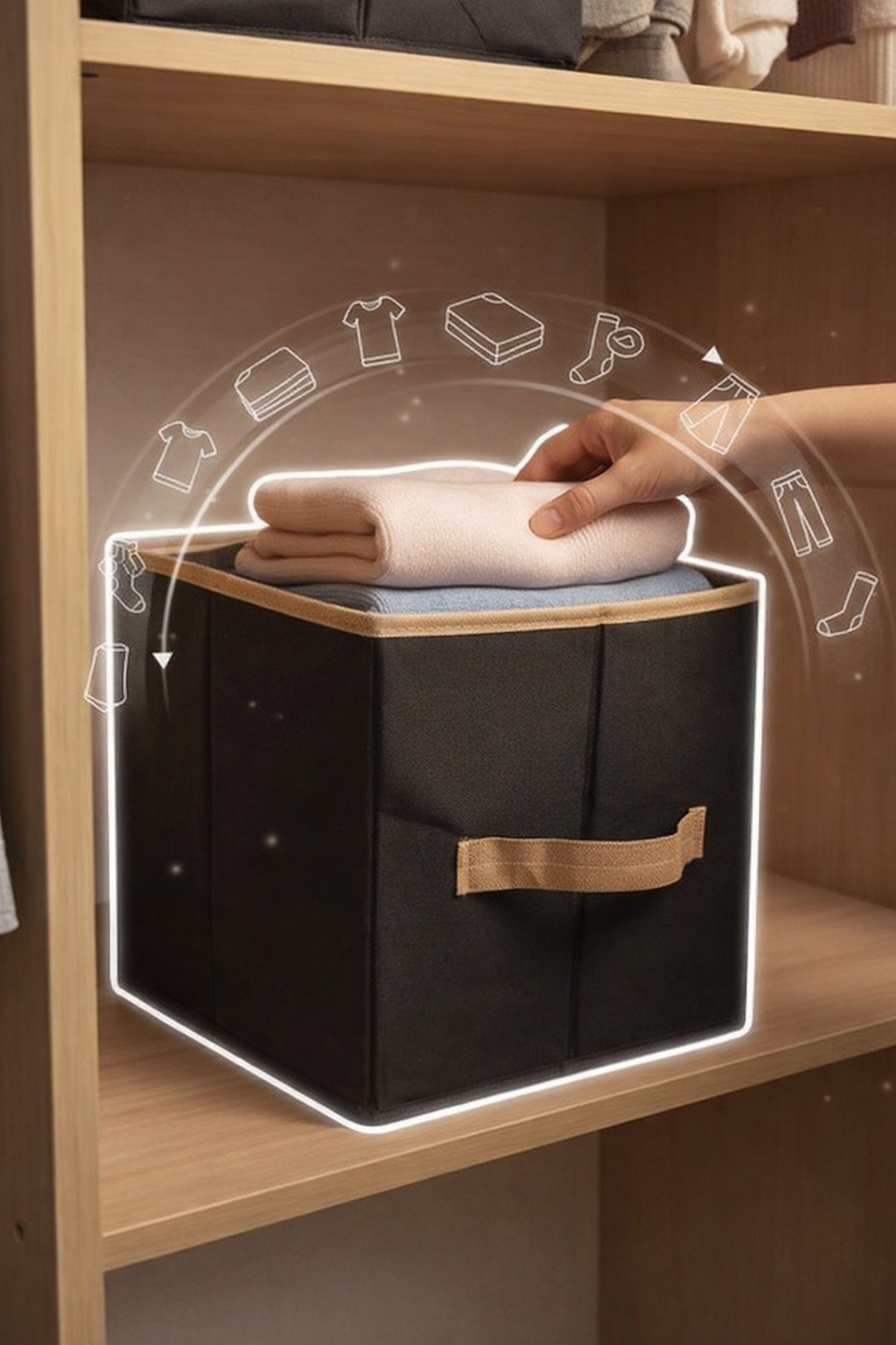 Closet Organiser Pack of 3