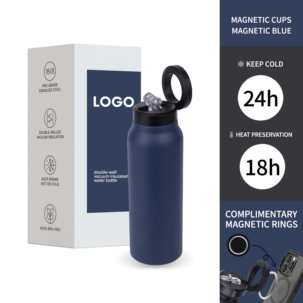 Creative Magnetic Insulated Sports Water Bottle